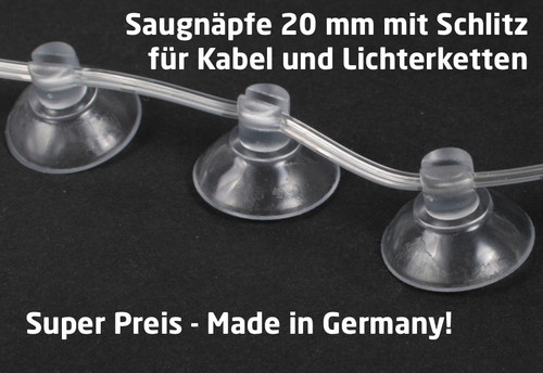 Saugnäpfe ø20 mit loch - saugnäpfe,