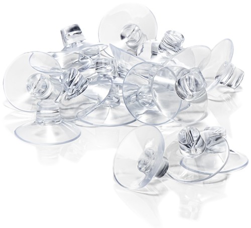 20x saugnapf mit kabel schlitz - 20x, kabel-schlitz