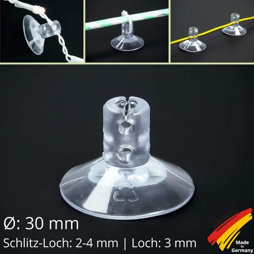 100 saugnäpfe 30mm quer - 30mm,