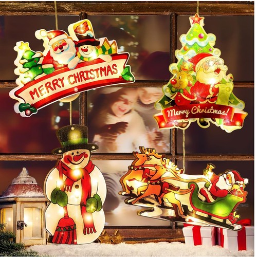 Weihnachtslichter fenster led - fenster,
